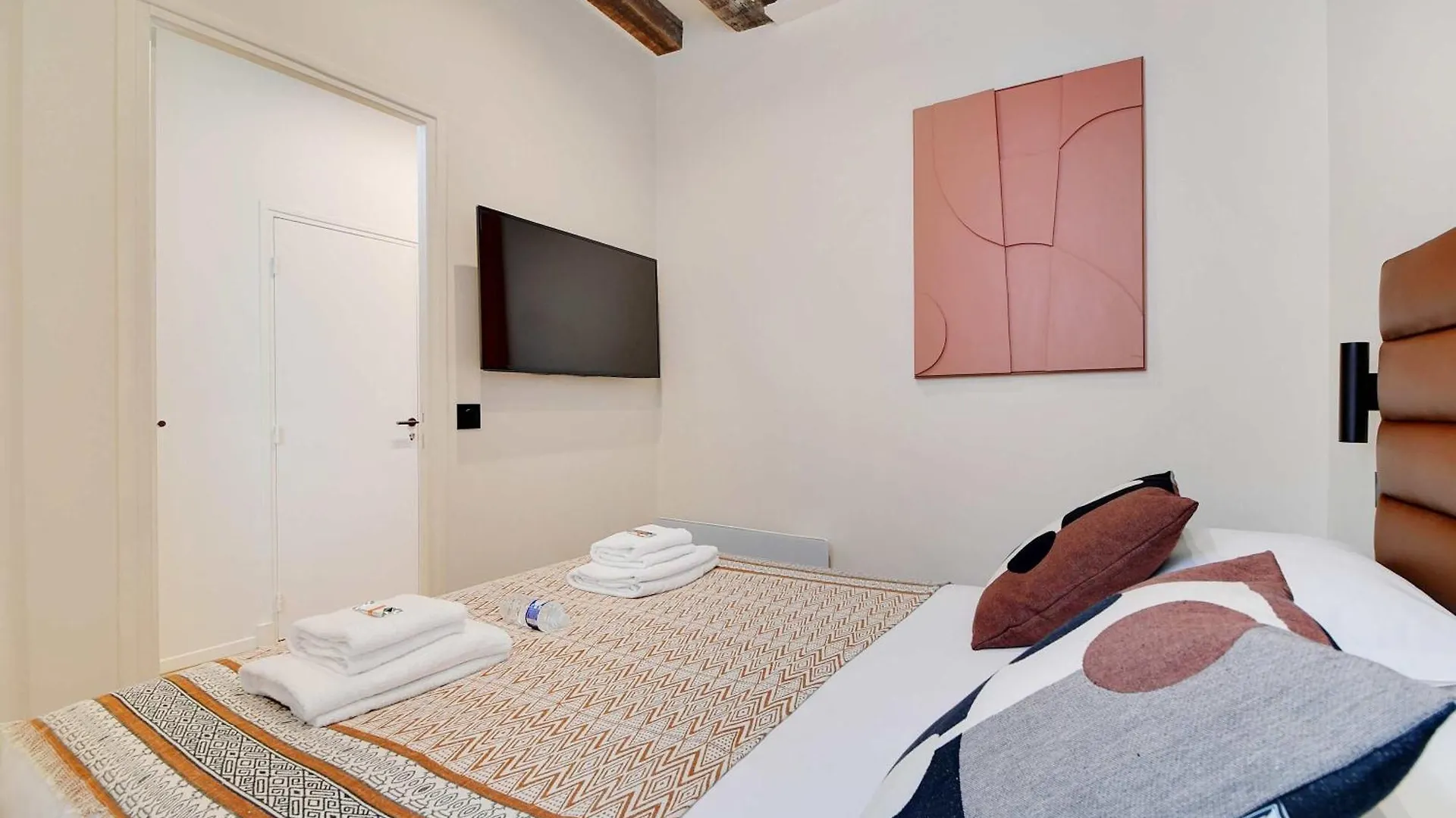 Apartament Les Halles - Grands Boulevards Cozy 1Br - 4P Paryż